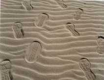 Allora and Calzadilla: Land Mark (Footprints) 1, 2001