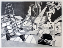 Avery Singer: Dancers Around an Effigy to Modernism, 2013
