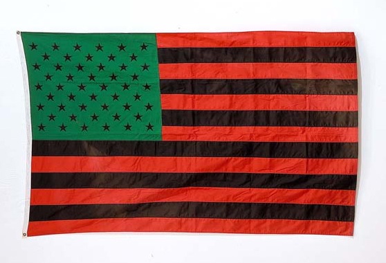David Hammons: African American Flag, 1990