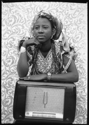 Seydou Keïta: Untitled (Portrait of a Young Woman), 1956